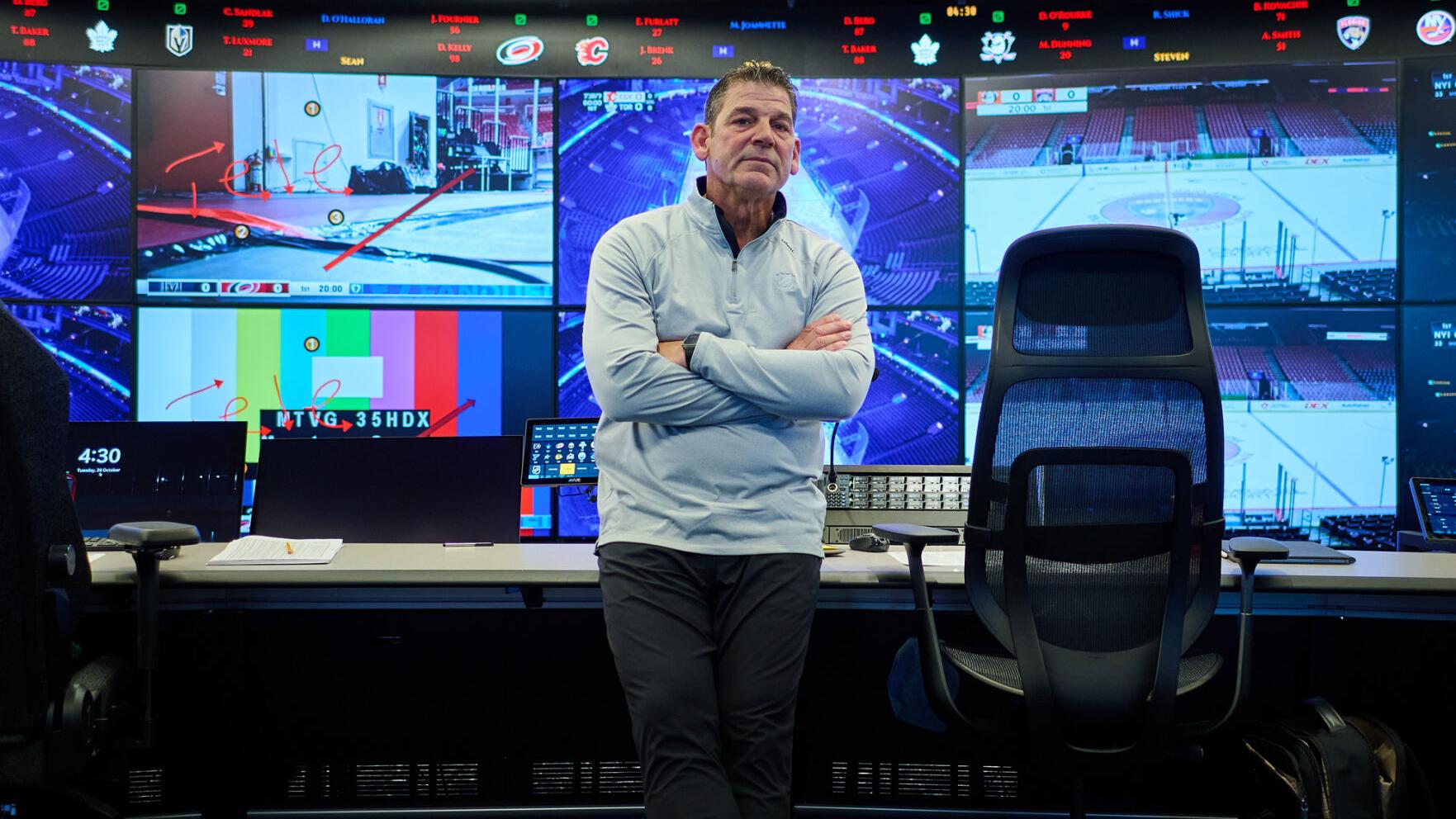 A look inside the NHL's reimagined situation room